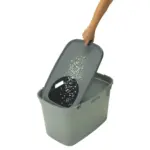 Top Entry Litter Box, Moderna Top Cat, Olive Green - Image 3