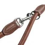 Hunter Rolled Soft Leather Dog Training Leash, Brown - Image 10