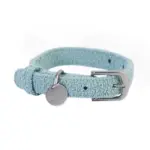 Australian Designed Boucle Dog Collar, Sage - Image 5