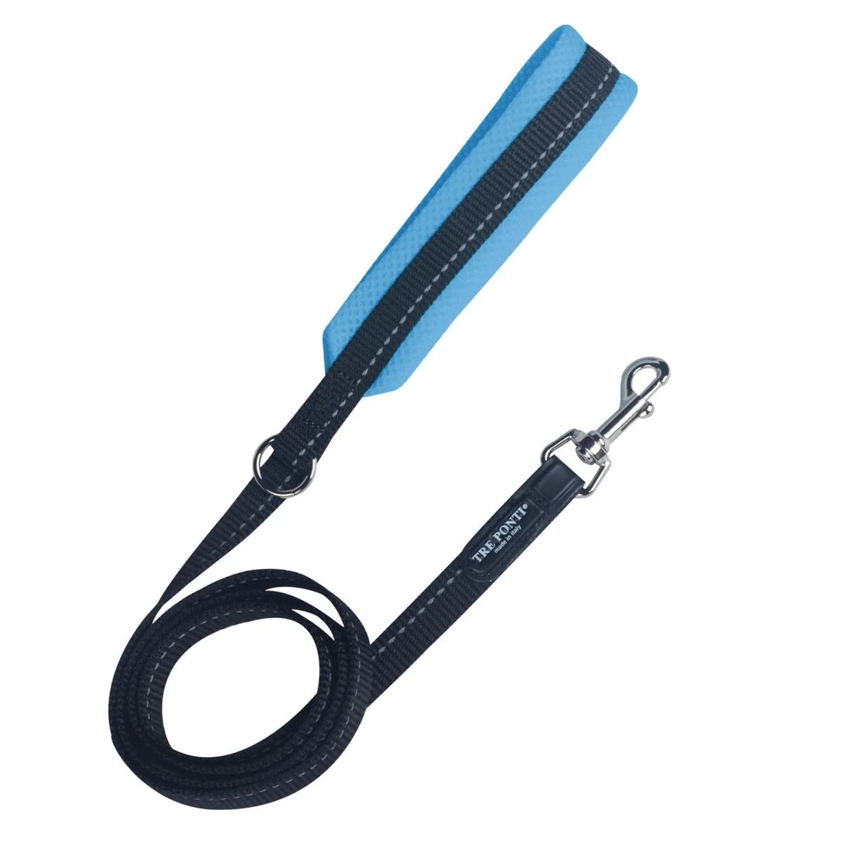 TP360AZ_Pastel-Mesh_Leash_LIGHT-BLUE_2000x.webp Tre Ponti Mesh Dog Lead, Blue - Image 1