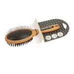 Natural Bamboo Two-Sided Pet Brush - Image 6
