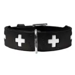 Hunter Classic Swiss Leather Dog Collar - Image 2