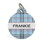 Personalised Dog Collar - Furberry, Blue - Image 9