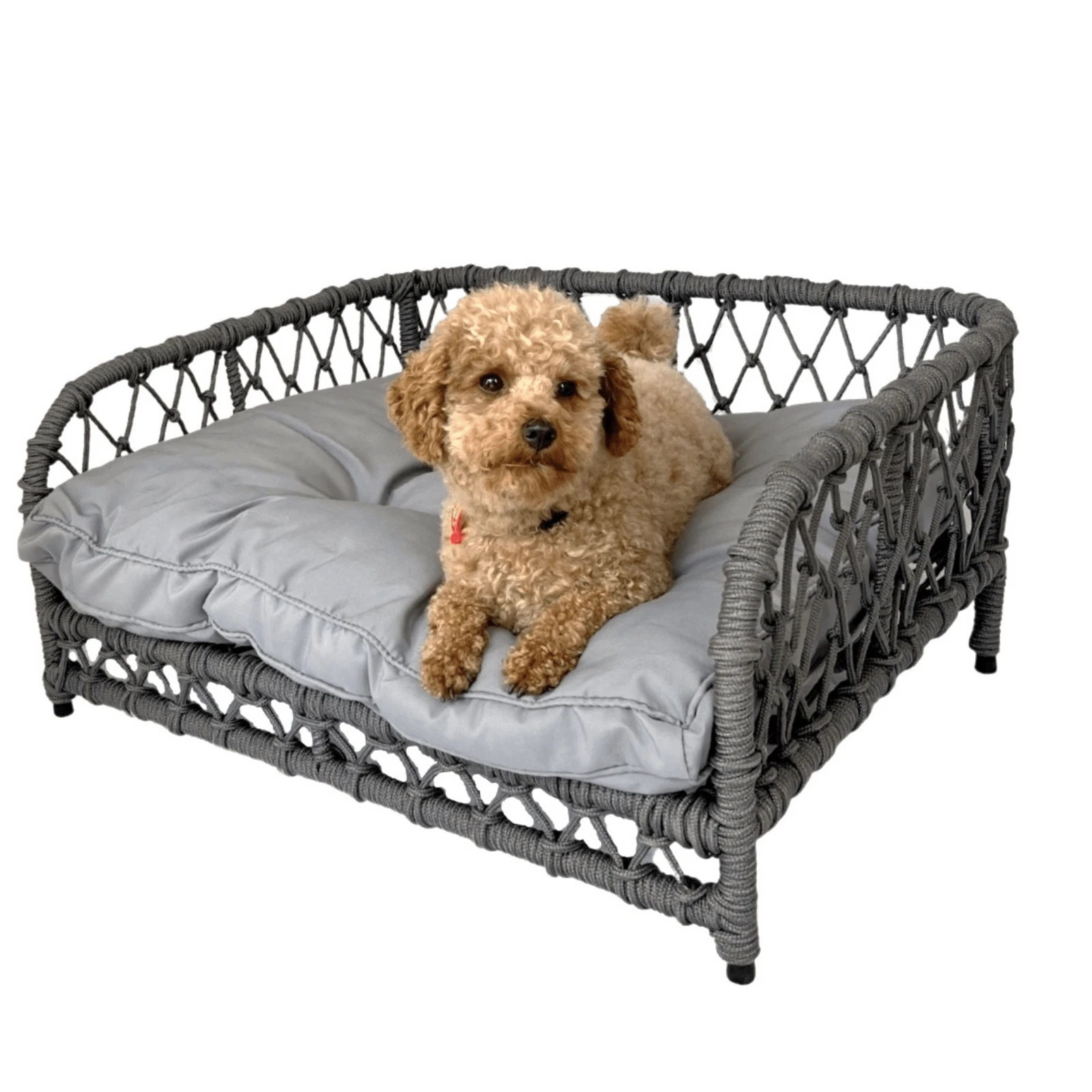modern-pets-dog-bed-jacob-outdoor-wicker-rope-elevated-dog-bed-36685618872539_2000x.webp Jacob Outdoor Wicker Rope Elevated Dog Bed, Grey - Image 1