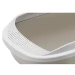 Moderna Comfy Step Cat Litter Tray, Warm Grey - Image 4