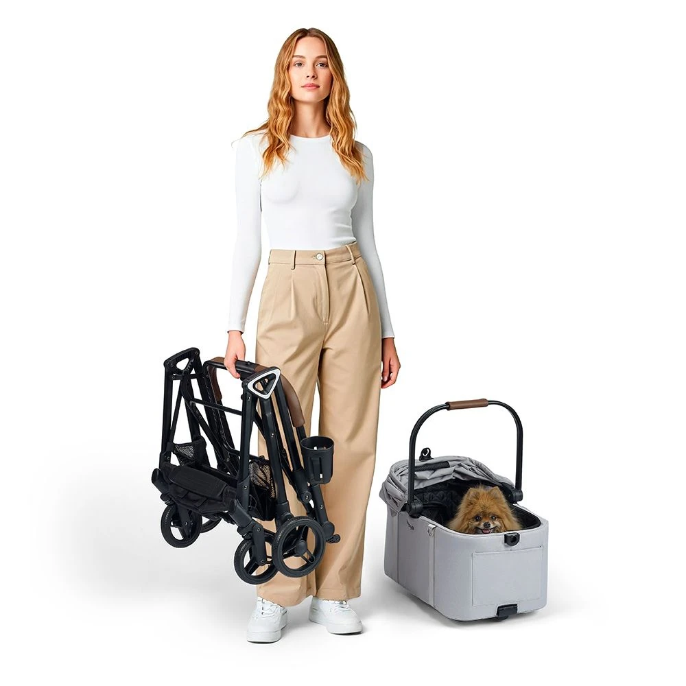 cat carriers on wheels showing modern design features for Australian pet owners