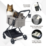 sliding door dog crate|ipet pet stroller - Image 6